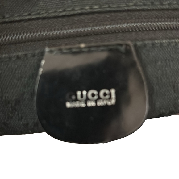 GUCCI Vintage Nylon Bamboo Top Handle Tote - Picture 11 of 16